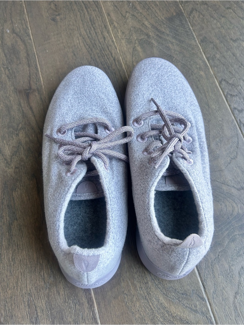 Allbirds Women’s Wool Runners Size 10. Like new! Light purple - Picture 4 of 7